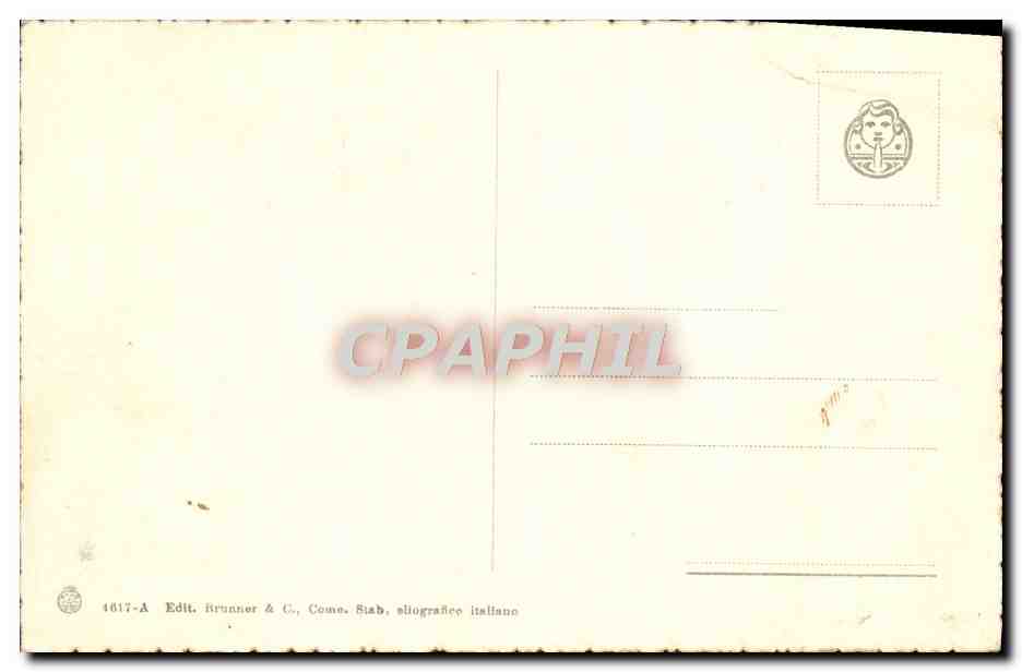 CPA Torino Panorama Della Citta visto del Monte Cappucini — Rückseite