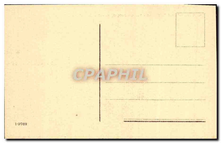 CPA Genova Plazza De Ferrari Palazzo Della Borsa Credito Italiano Tramway — Rückseite