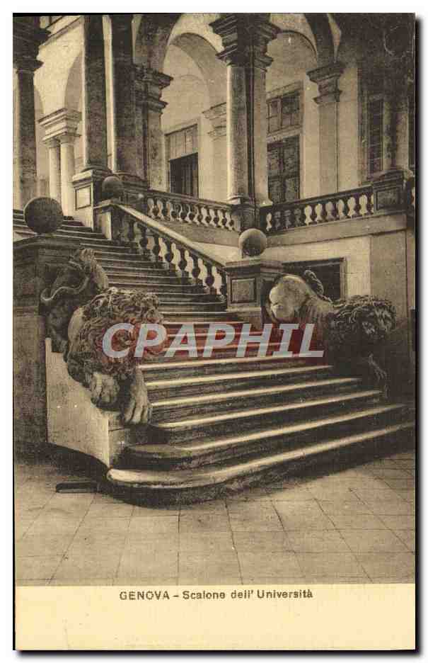 CPA Genova Scalone Dell'Universita Lion