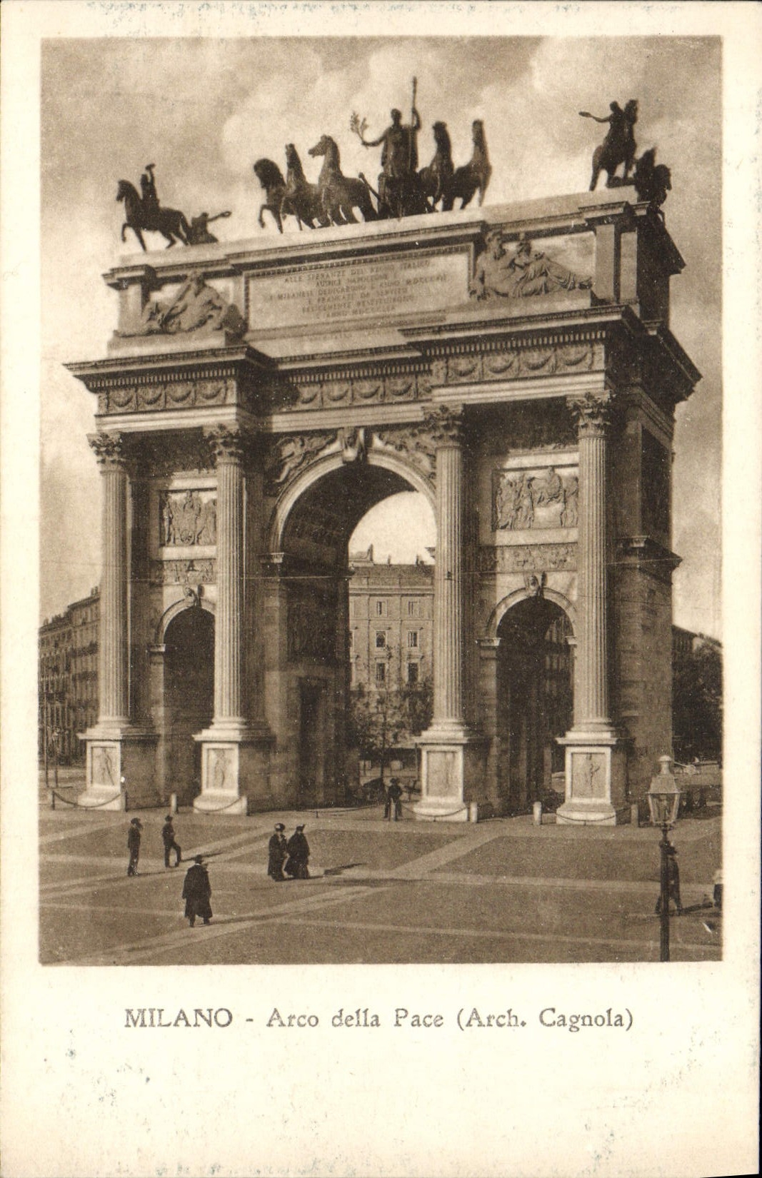 CPA Milano Arco Della Pace