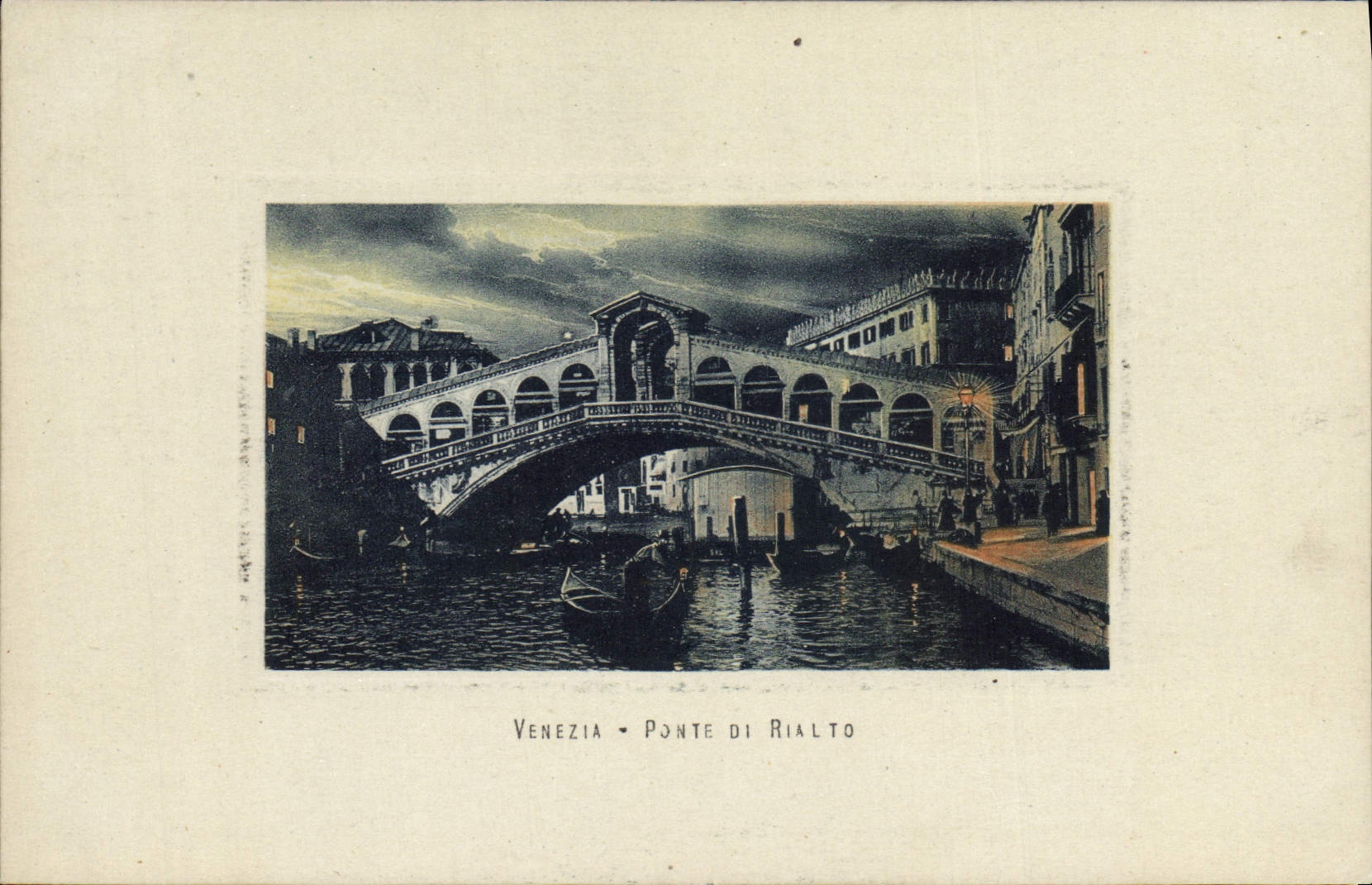CPA Venezia Ponte Di Rialto