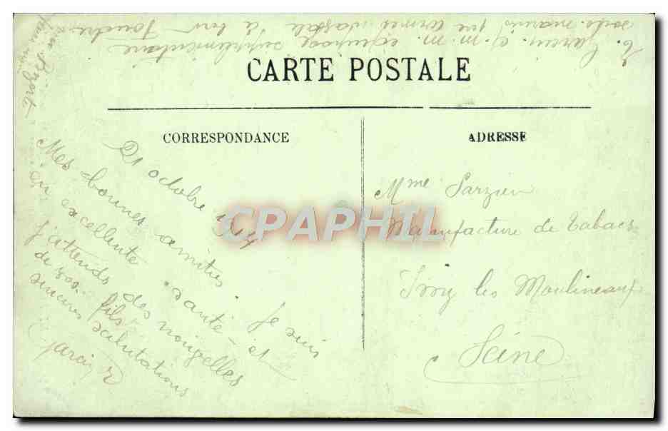CPA Scenes Et Types Enfants Arabes A La Porte De La Maison Enfants — Rückseite