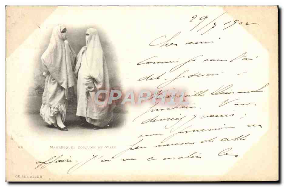 Mauresques Costume de Ville — GEISER ALGER n°46