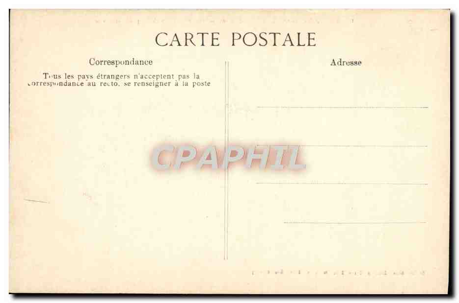 CPA Bordj Bou Arreridj Marche Et Faubourg De La Gare — Rückseite