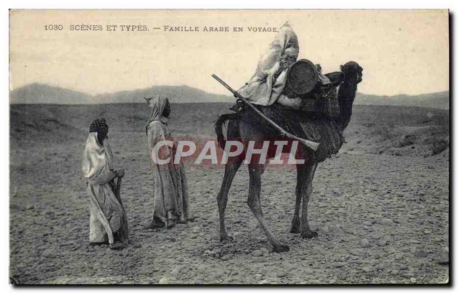 Arab Family on a Journey — Scenes and Types, no. 1030
