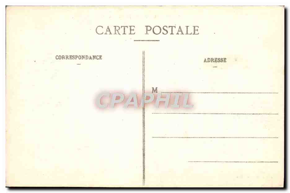 CPA Ben Gardane Jour de Marche — Verso