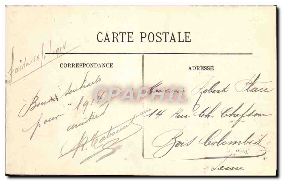 Jeune Fille arabe — SCÈNES ET TYPES — LL — n°6405 — Verso