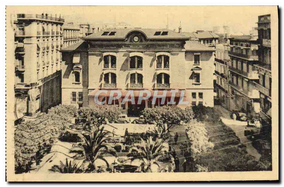 Oran - Hôtel des Postes et Place de la Bastille — Édition La Gigogne, Alger, n° 407