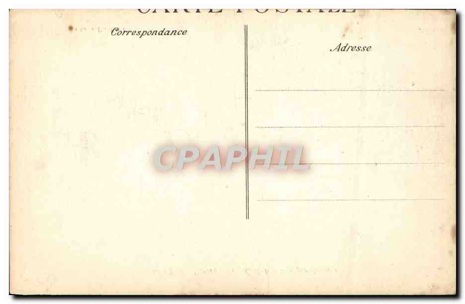 CPA Settat La Casbah Vue Par Derriere Cycle Velo  — Rückseite