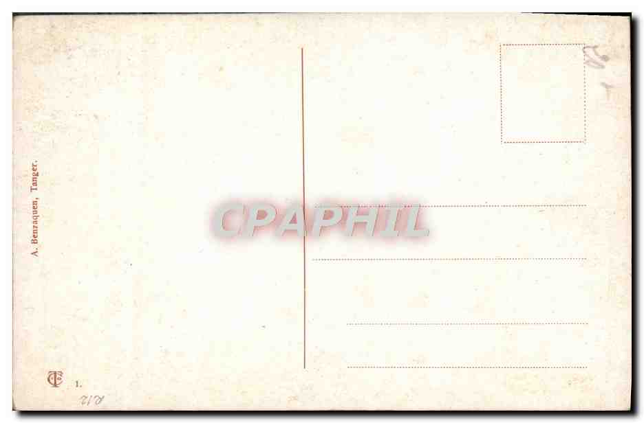 CPA Vieil homme et enfant — Rückseite