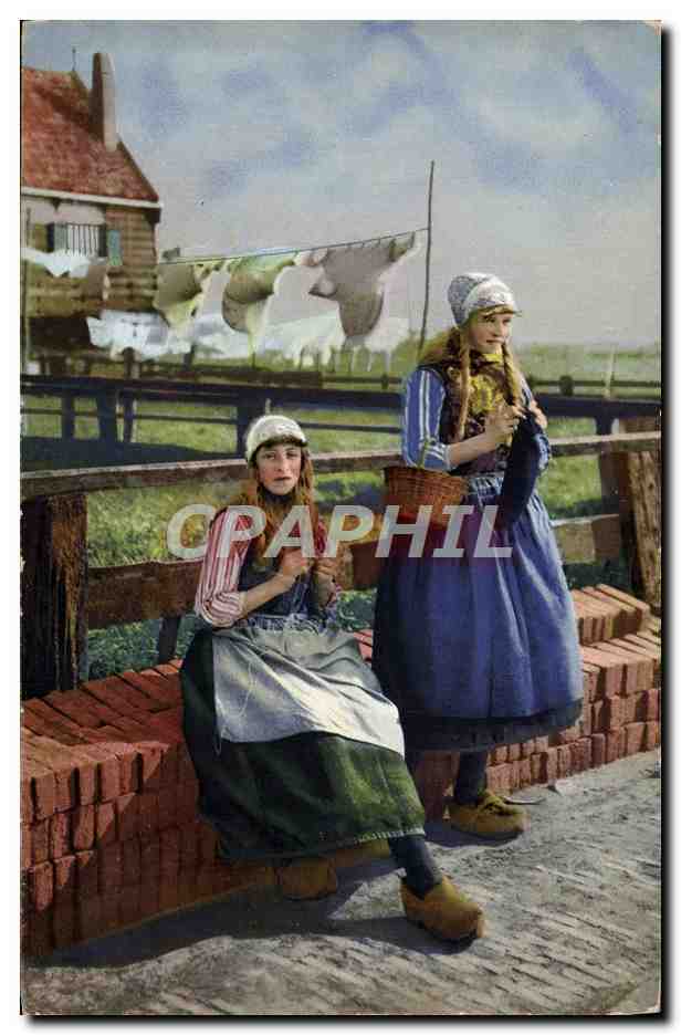 CPA Femmes Pays Bas Folklore