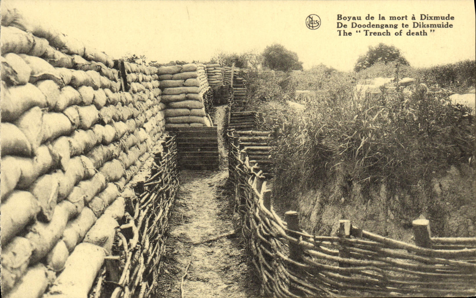 CPA Boyan de la mort a Dixmude Militaria Tranchees