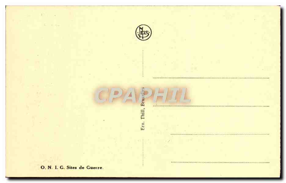 CPA Boyan de la mort a Dixmude Militaria Tranchees — Rückseite