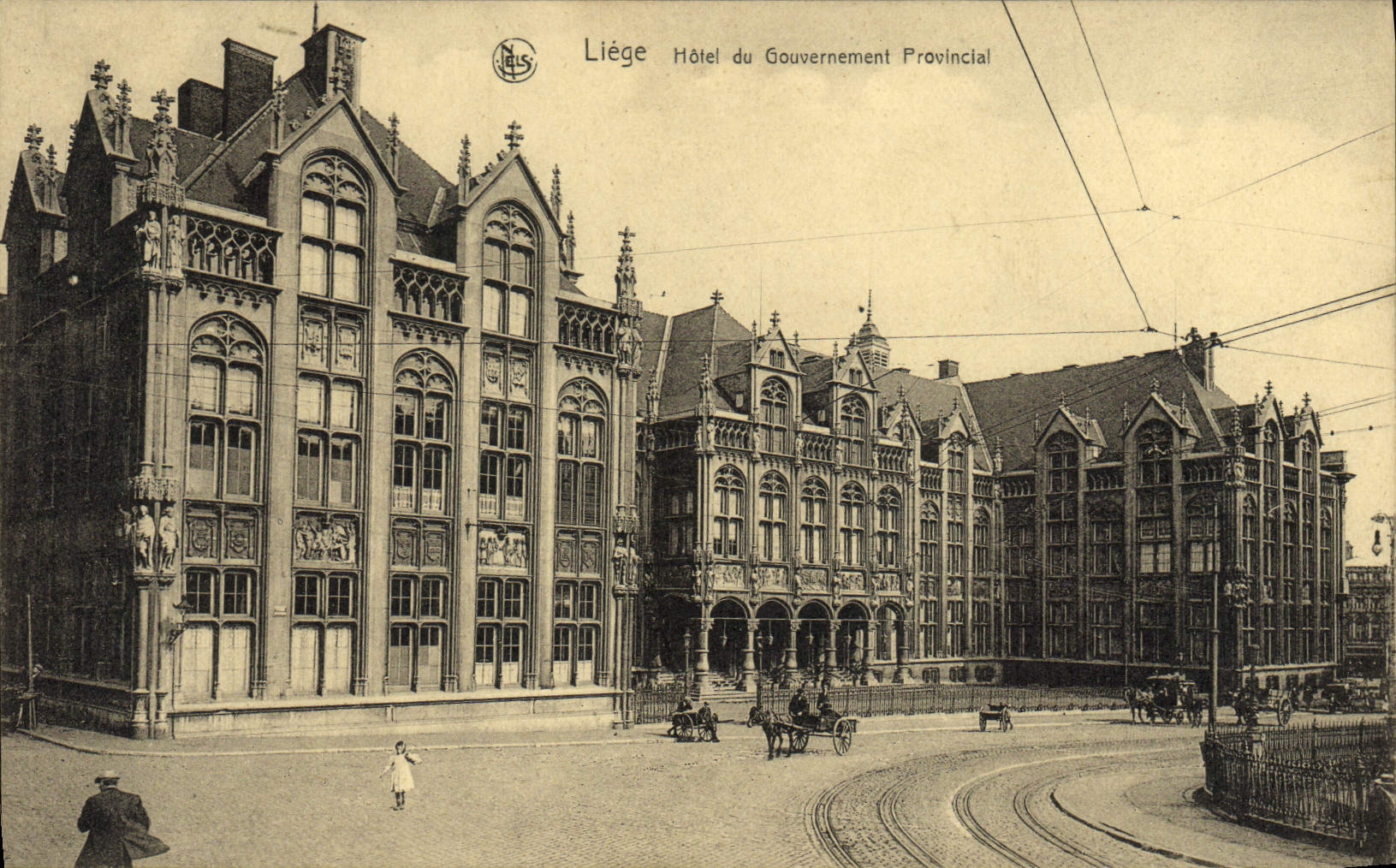 CPA Liege Hotel du Gouvernement provincial