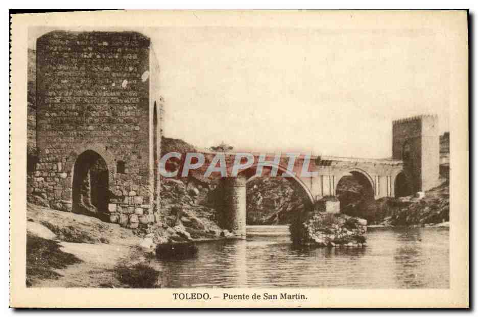 CPA Toledo Puente de San Martin