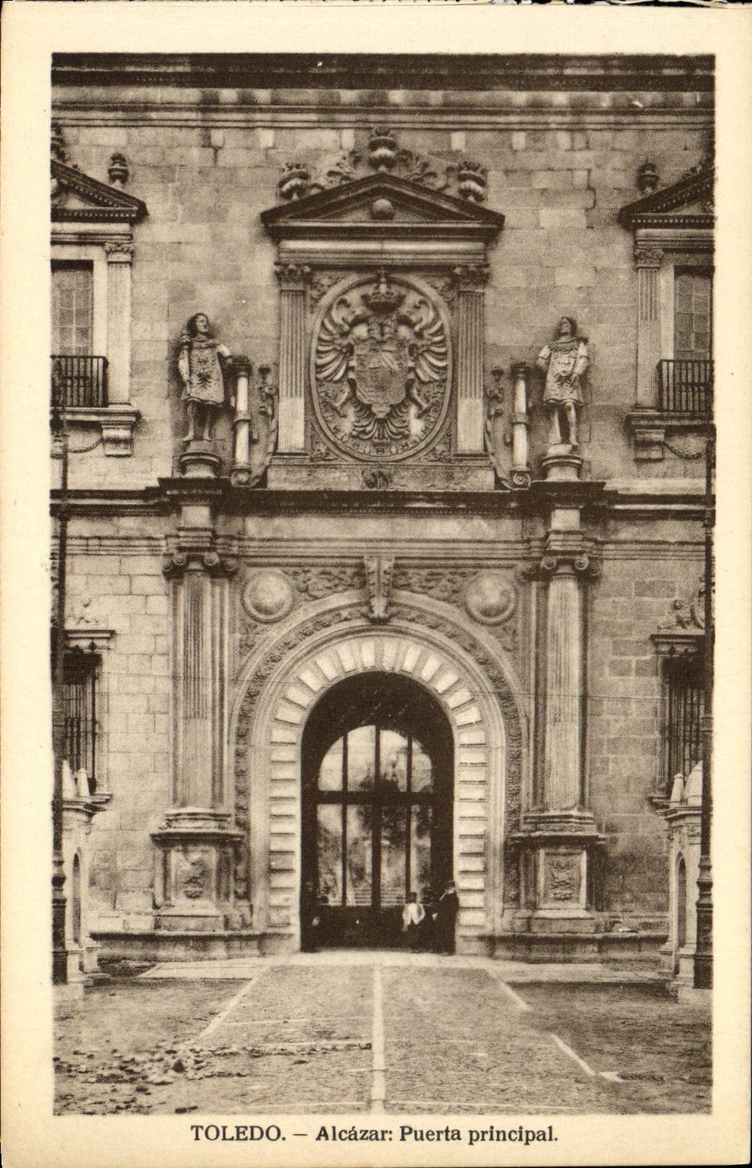 CPA Toledo Alcazar Puerta Principal