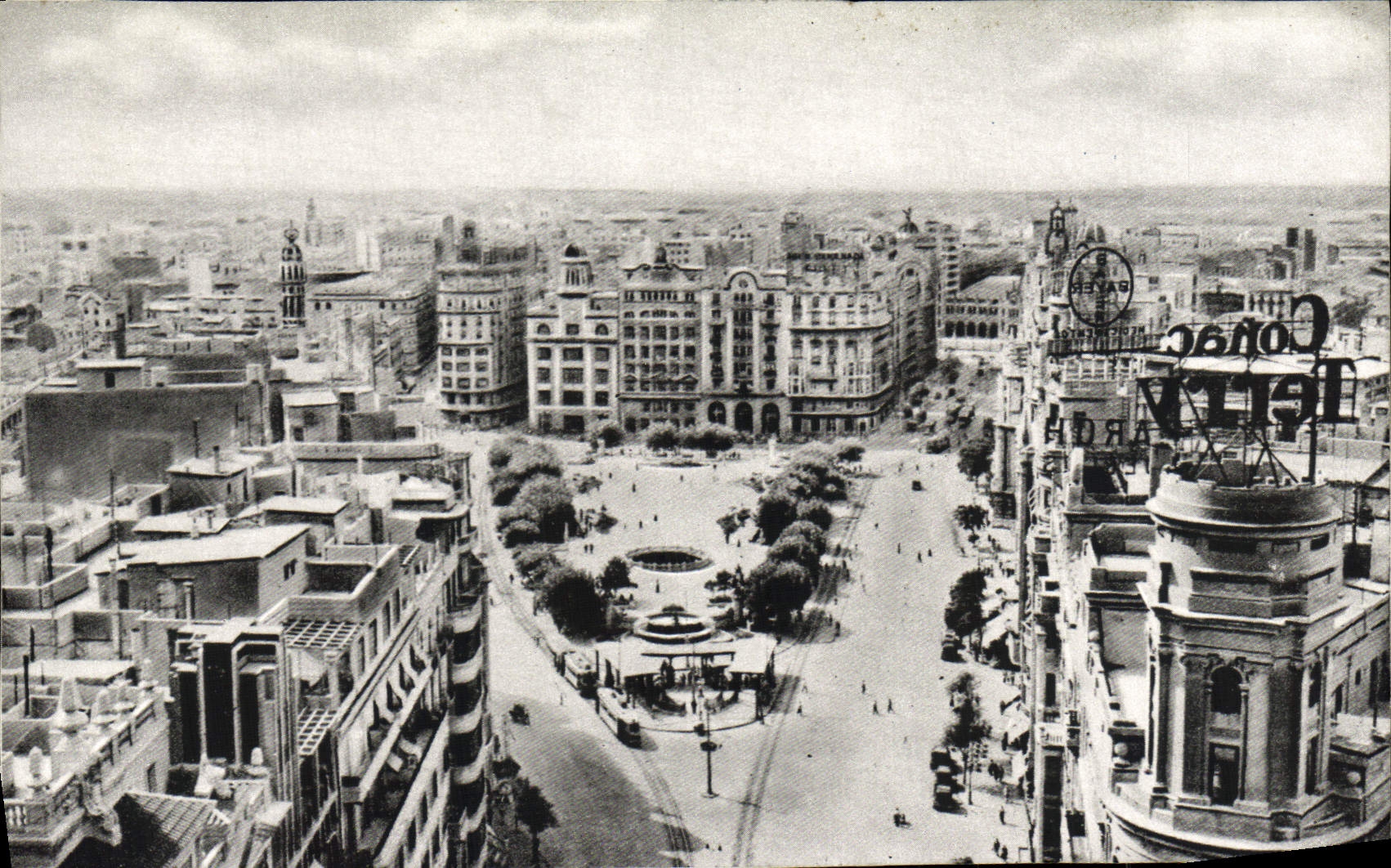 CPA Valencia plaza del Caudillo 