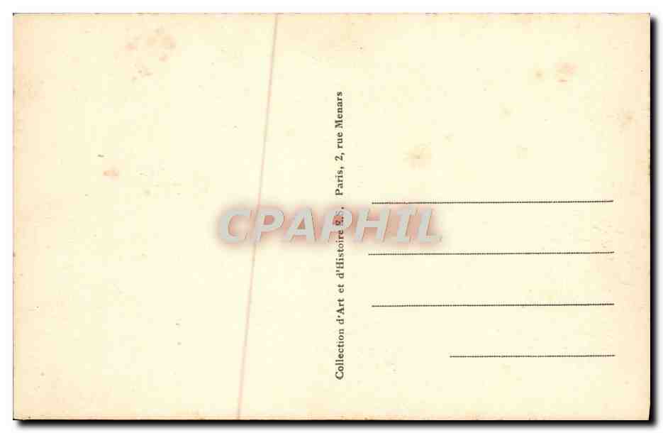 CPA Vieux Paris L'Hopital St Louis au 17eme — Rückseite