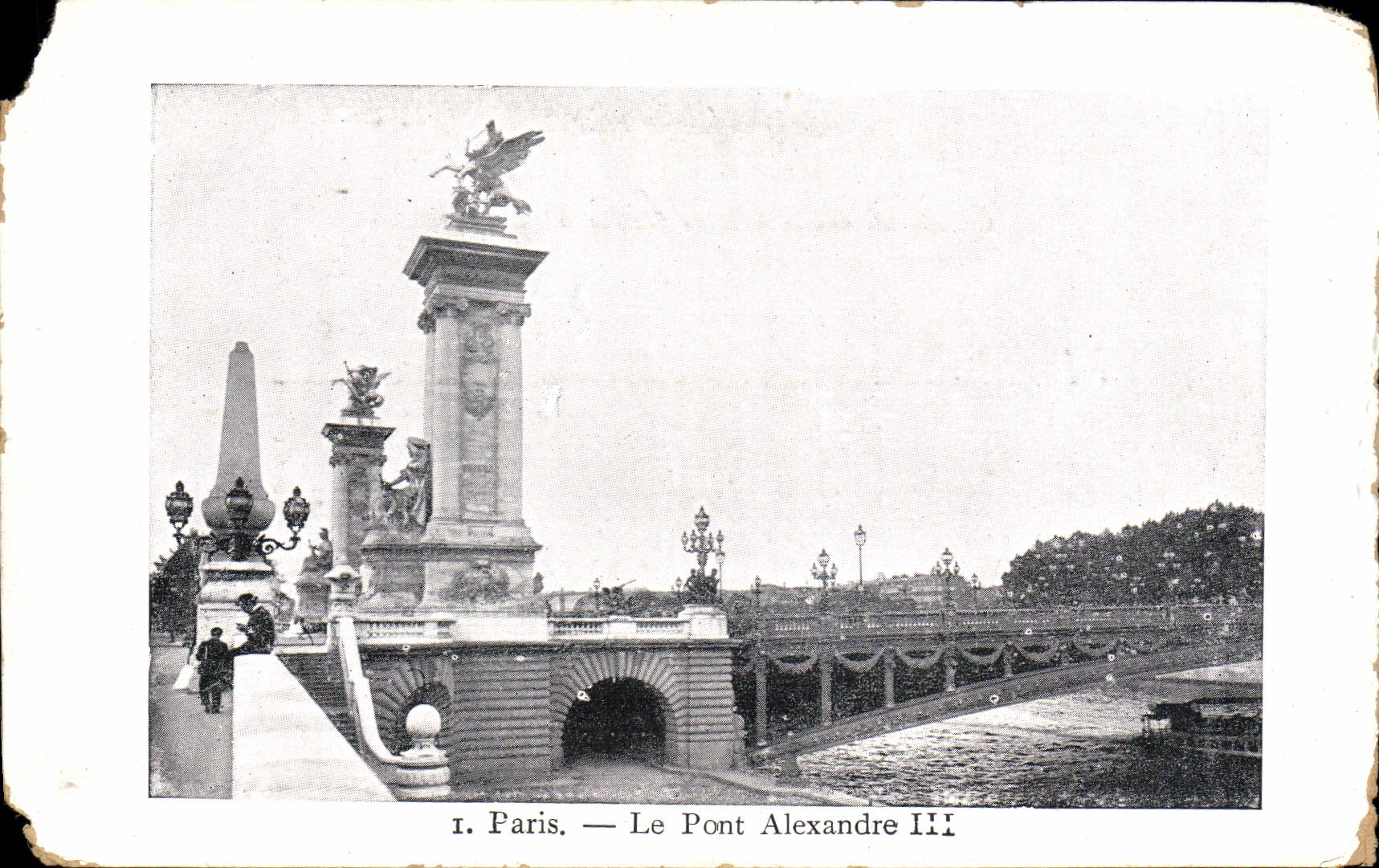 CPA Paris Le Pont Alexandre III