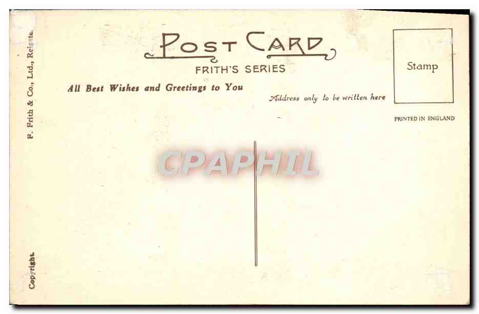 CPA Greetings From Hardraw — Verso