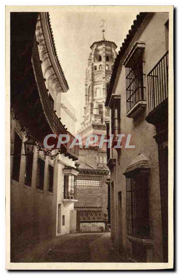 CPA Eglise Ville en Espagne