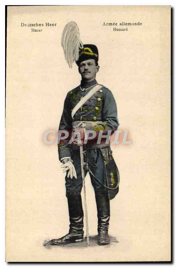 Hussard allemand — Armée allemande — série 1892