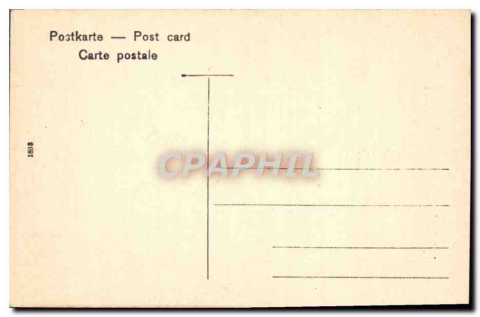 Hussard allemand — Armée allemande — série 1892 — Verso