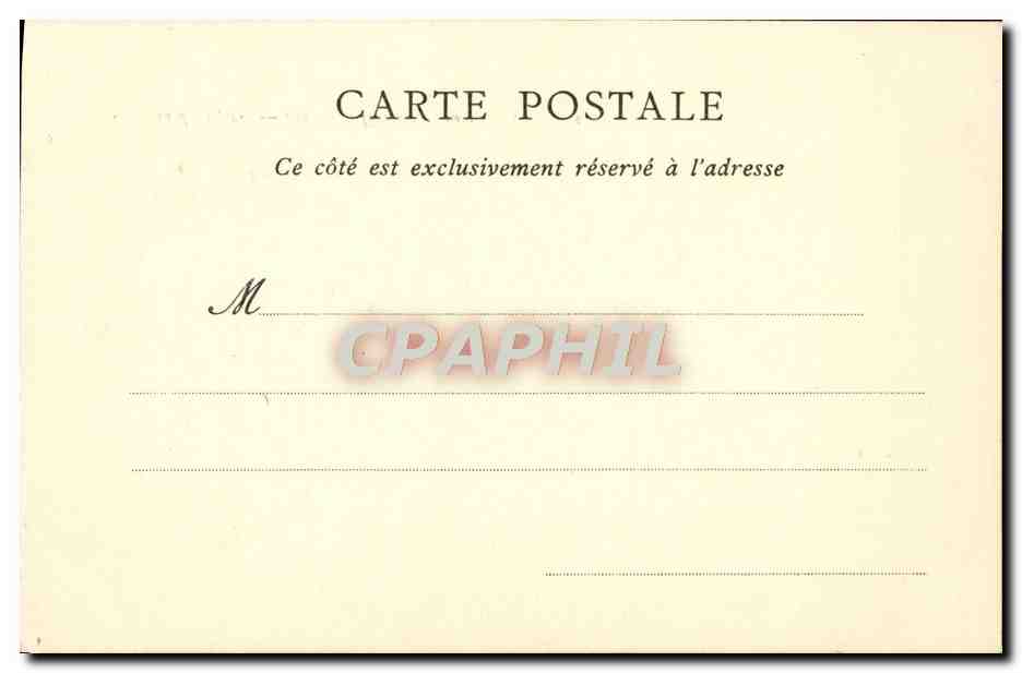 CPA Angers Chateau Les deux grandes tours  — Rückseite