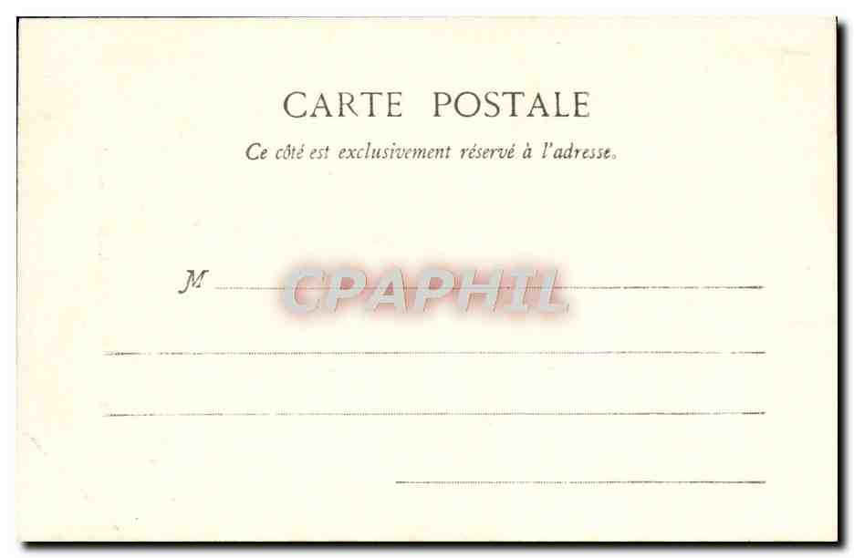 CPA Laval Portail de l'Eglise Saint Venerand — Back