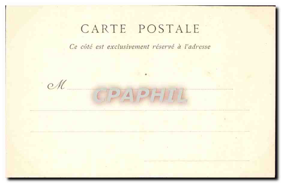 CPA Laval Abside de l'Eglise d'Avesnieres — Rückseite