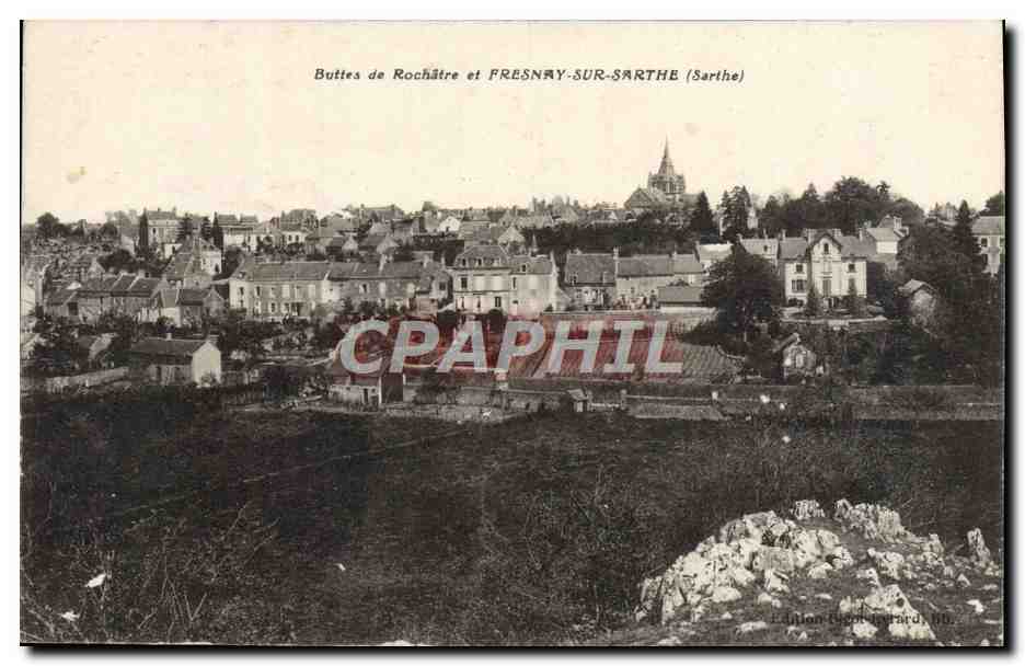 CPA Buttes de Rochatre et Fresnay sur Sarthe