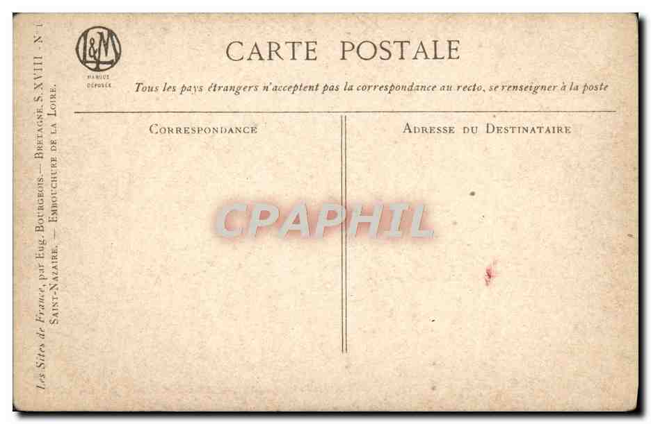 CPA Saint Nazaire Embouchure de la Loire  — Rückseite