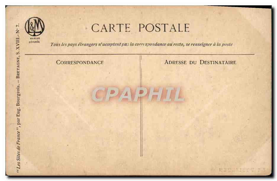 CPA Pouliguen — Back