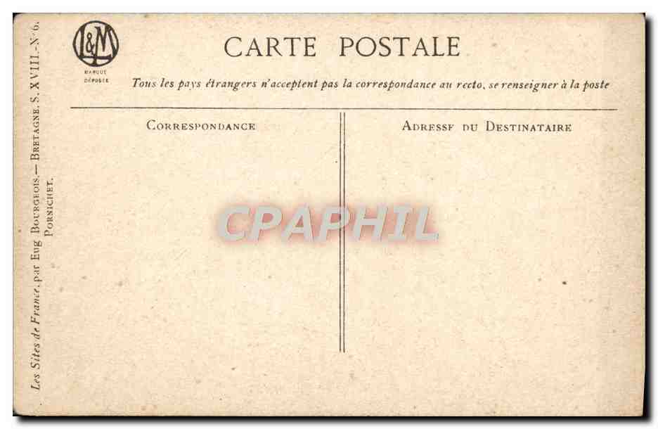 CPA Pornichet  — Rückseite