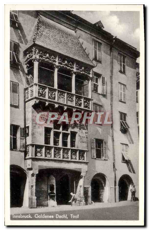 CPA Innsbruck Goldenes Dachl Tirol