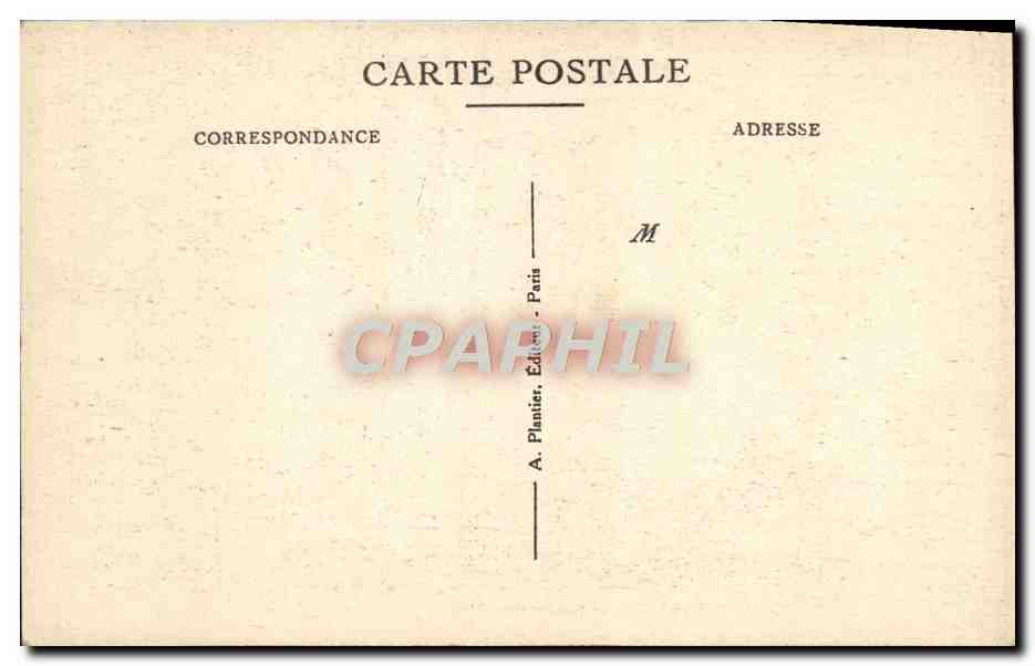 CPA Cabaret Du Neant Paris Montmartre Caveau des Trepasses — Rückseite