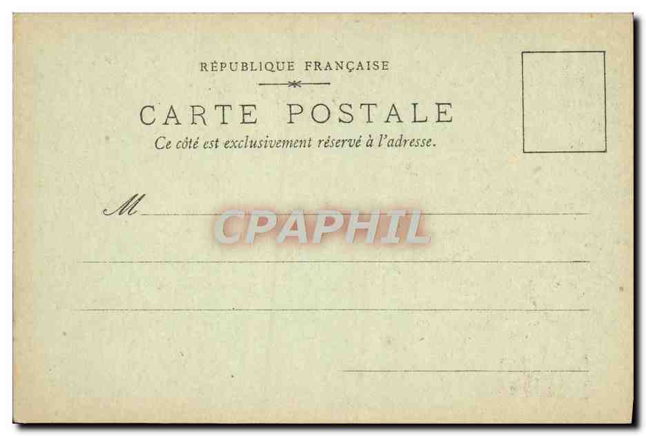 CPA Paris Souvenir Notre Dame Musee de Cluny Hotel de Sens Tour Jean Sans peur — Rückseite