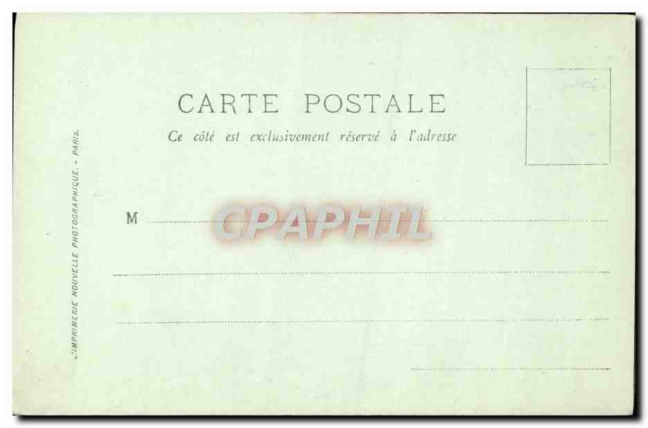 CPA Paris Le roi et la reine d'Italie a Paris Octobre 1903 Pylone de la Louve du Capitole — Verso