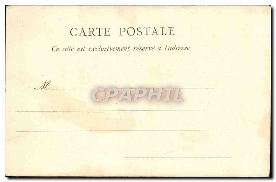 CPA Paris Jardin d'Acclimatation Zoo Perroquet — Rückseite