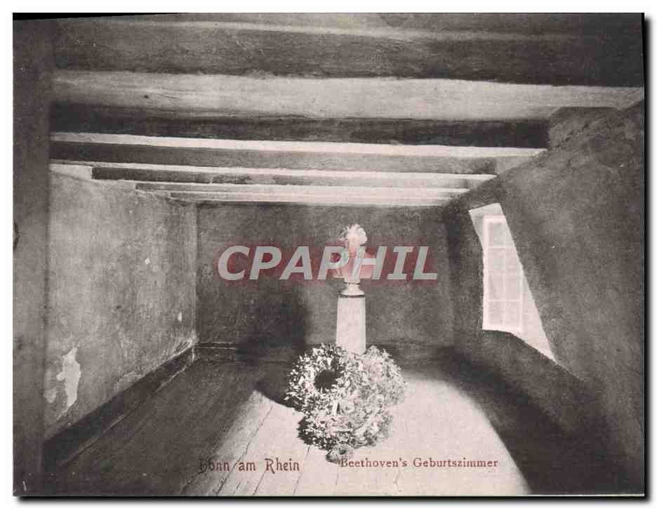 CPA Bonn am Rh Beethowen 's Geburtszimmer