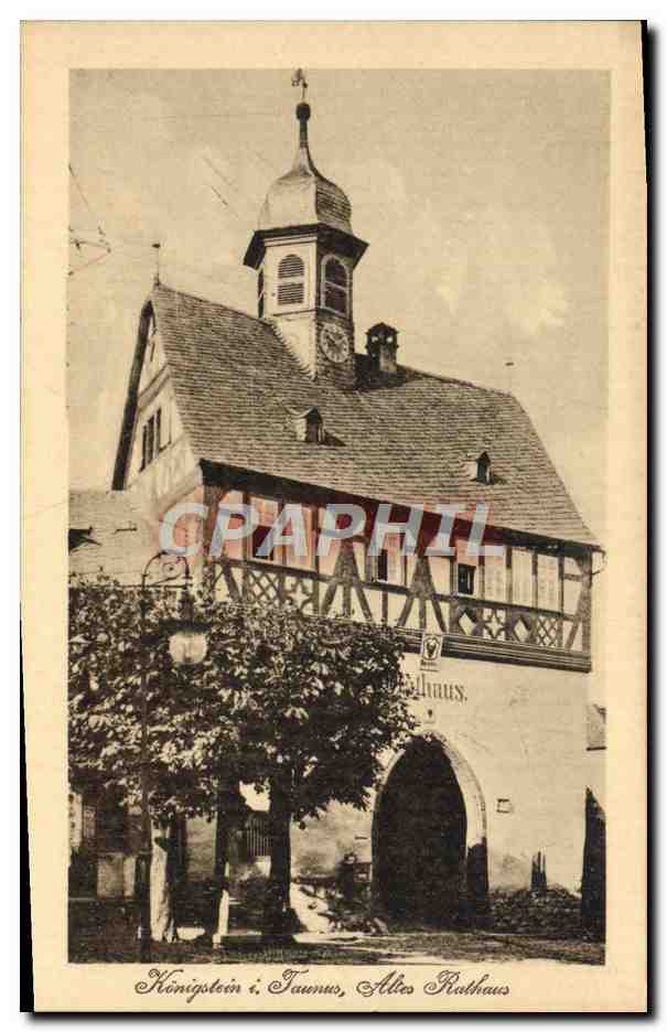 CPA Konigstein i Taunus Altes Rathaus 