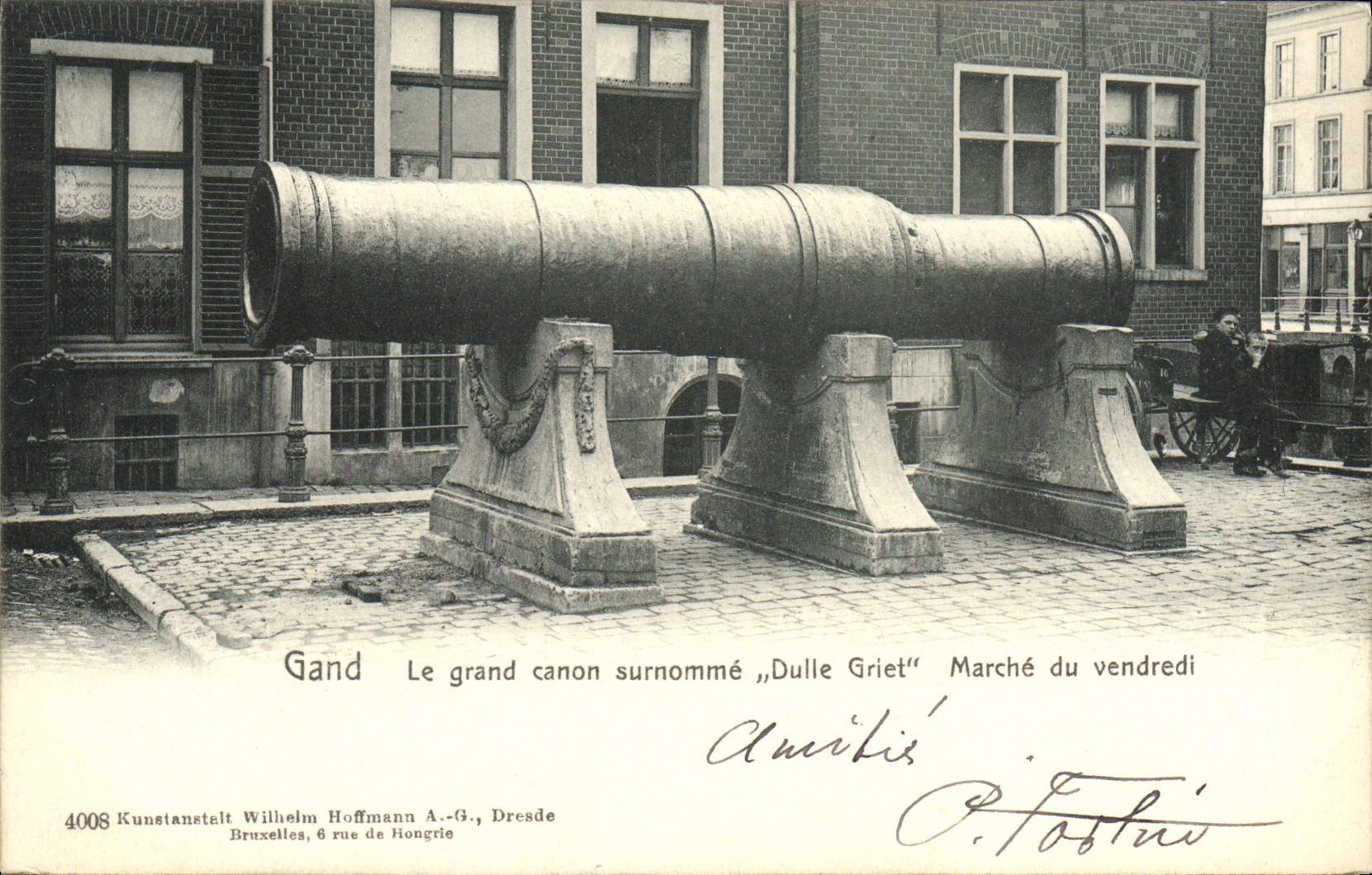 CPA Gand Le Grand Canon Surnomme Dulle Griet Marche du vendredi