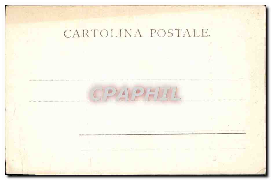 CPA Certosa di Pavia Mausoleo di Gian Galleazzo Visconti — Rückseite