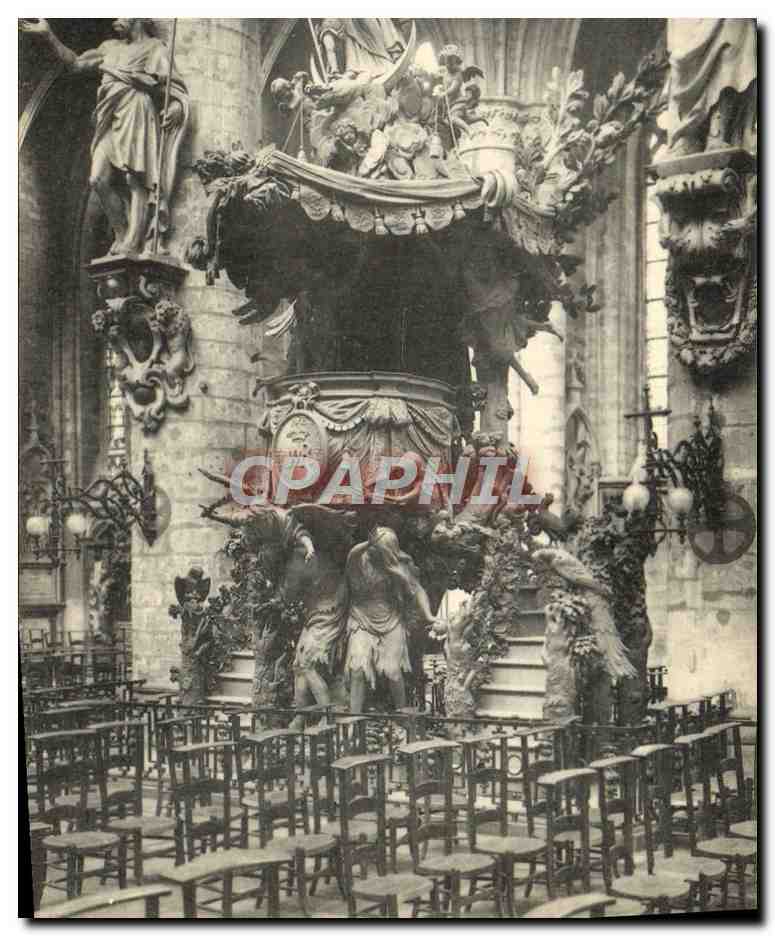 CPA Bruxelles Eglise Sainte Gudule Chaire de Verite