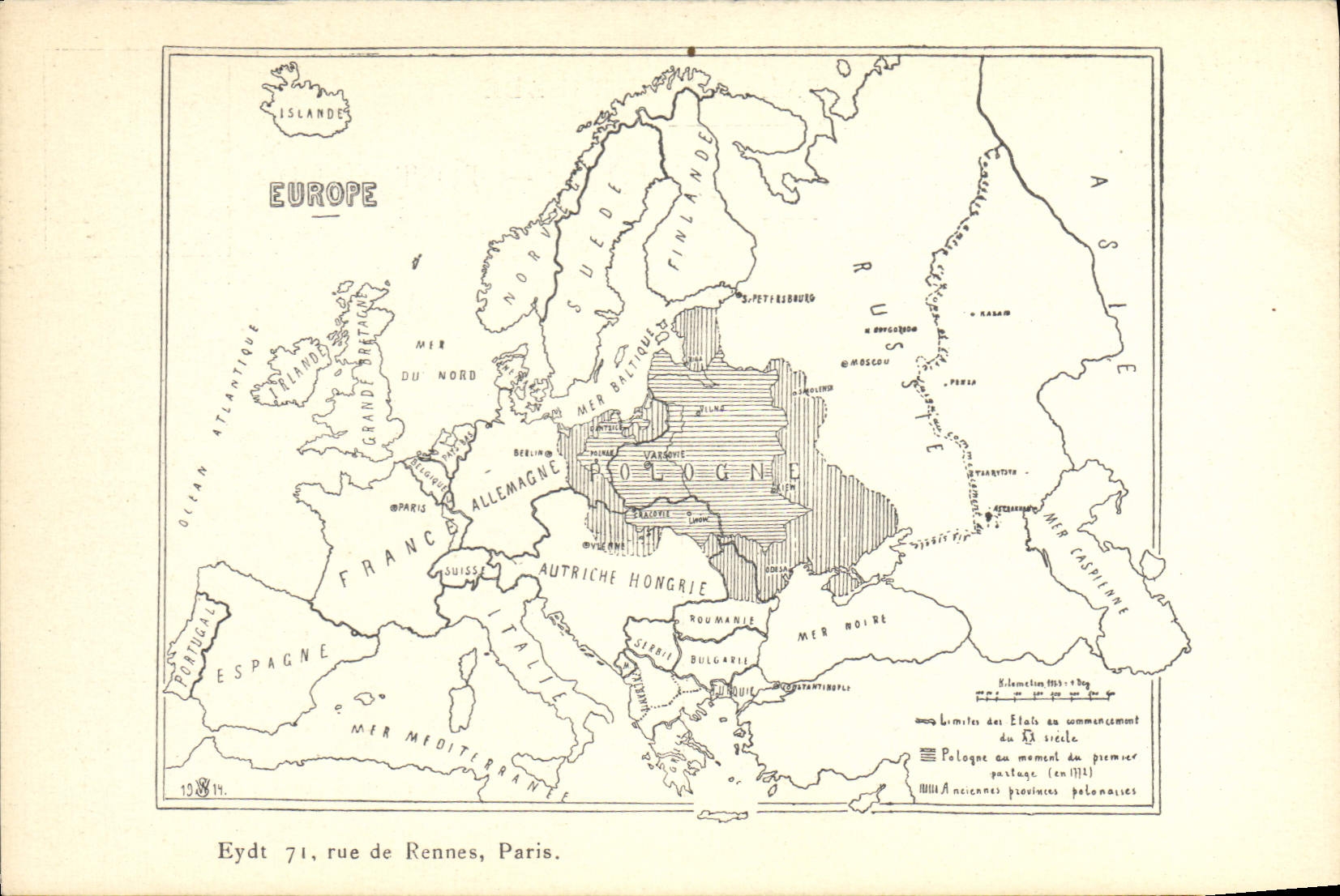 CPA Europe Pologne Polska Poland