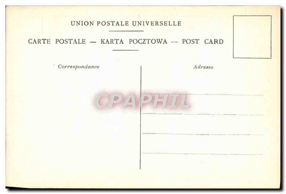 CPA Europe Pologne Polska Poland — Rückseite