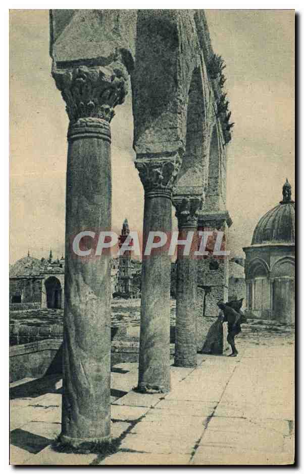 Tour de Jamal (Mosquée d'Annie) — Jérusalem — Éditeur Jamal Broussem, n° 110