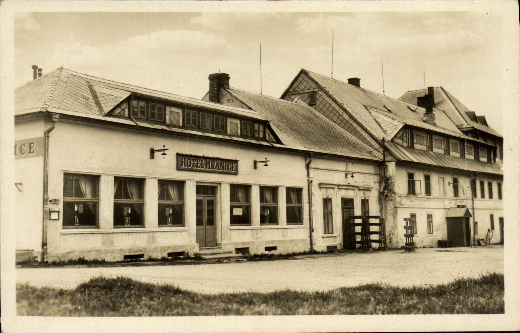 CPA Krusne Hory Moldava V Cechach Hotel Hranice Vzet