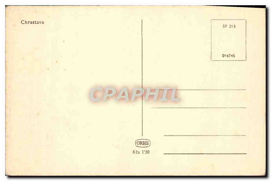 CPA Chrastava Restaurant — Verso