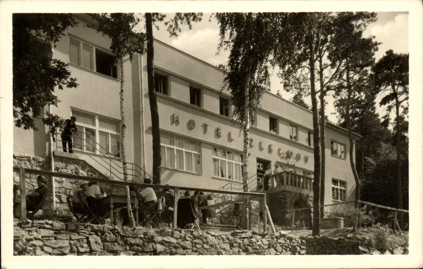CPA Vzlet Hotel Zlechov U Plumlovske Prehardy